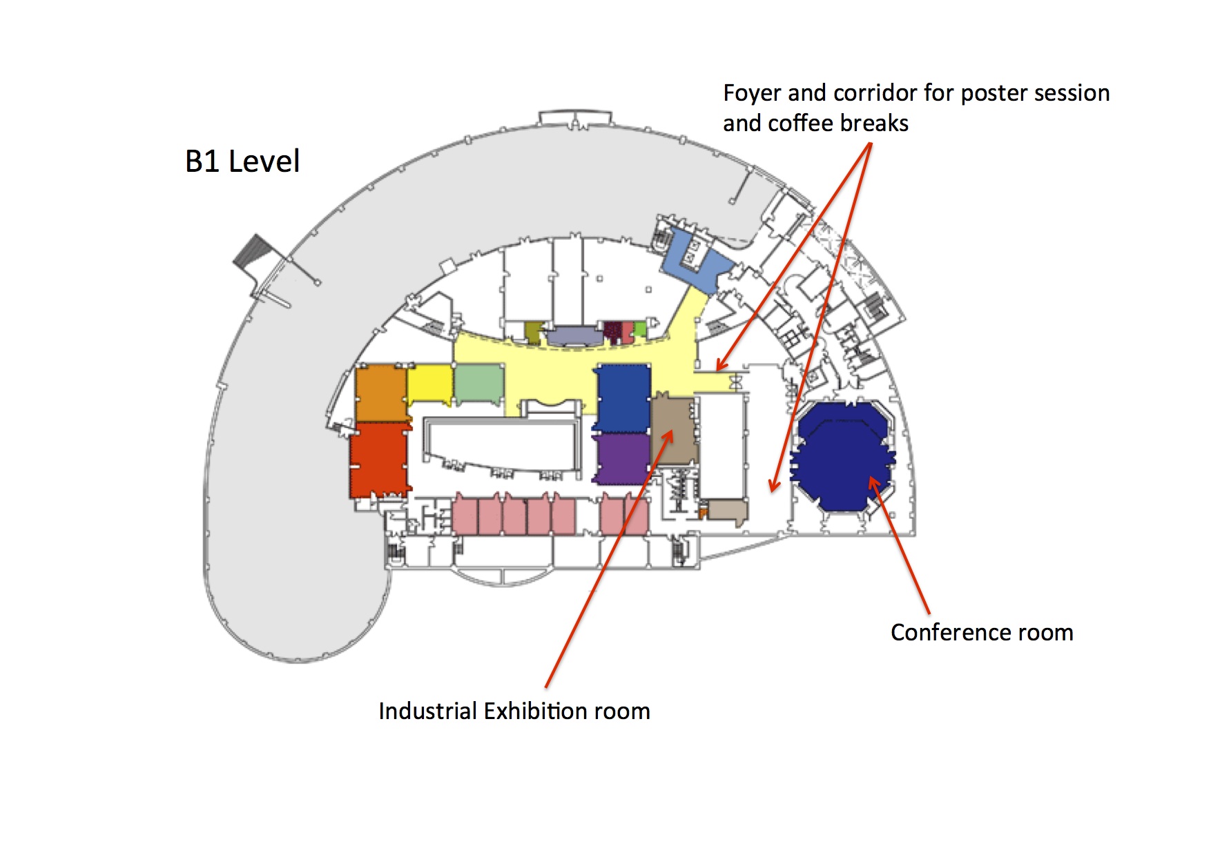 B1 Floor Map