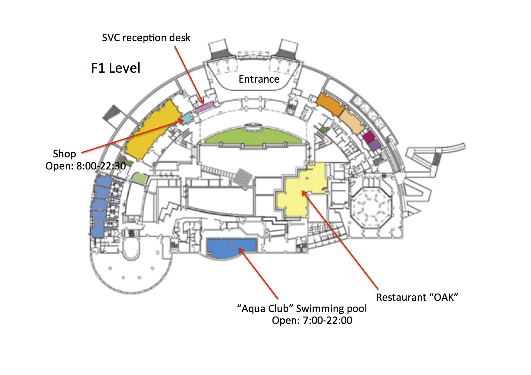 F1 Floor Map